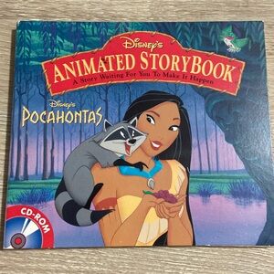 Disney Pocahontas Animated StoryBook PC & Mac CD-ROM - Vintage